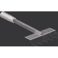 Combisteel Base 700/900 Schraber für Lavasteingrill Gerillt