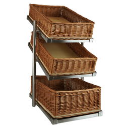 Combisteel Brotkorb Etagere 3 Hoch Schmale Modell  Inkl. Körbe