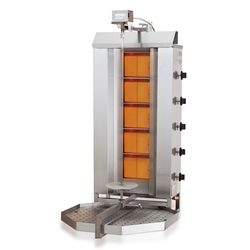 Combisteel Gyros Gasgrill Motor Position Oben 5 Heizzonen