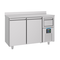Combisteel 600 Kühltisch 2 Türen  mit Schublade für Kaffee
