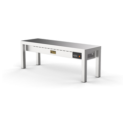 Combisteel Aufsatzbord Keramisch Beheizt 1 Stufig 1200  3 Heizelemente 250W – Breite 1200 – Art.-Nr.: 7020.0705