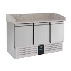 Combisteel Compact Line Pizzatisch 3 Türen – Breite 1400