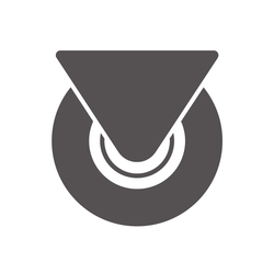 Combisteel Rädersatz 4X für Kühlvitrine Noah 1.3/1.5