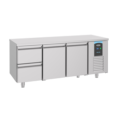 Combisteel Energy Line 700 Kühltisch 2 Türen 2 Schubladen Energy Line