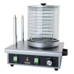 Combisteel Hot Dog Gerät mit 2 Brotwärmer