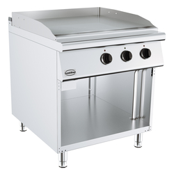 Combisteel Base 900 El. Grillplatte Chrom – Breite 800