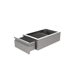 Combisteel Schubladenreihe 1 Schube für Tisch 600
