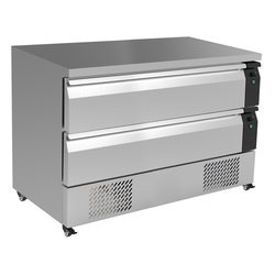 Combisteel Kühl-/Tiefkühltisch Umschaltbar 2 Schubladen 6X 1/1Gn