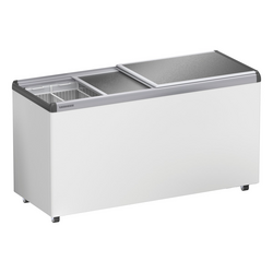 Liebherr EFE 5100 Eiscreme-Gefriertruhe mit Aluminium-Schiebedeckel und Lenkrollen, Ausführung: EFE 5100