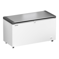 Liebherr EFL 4656 Gefriertruhe mit Edelstahl-Deckel, Lenkrollen und LED, Ausführung: EFL 4656