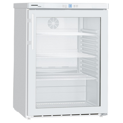 Liebherr FKUv 1613 Premium Getränkekühlschrank mit Glastür und LED Unterbaufähig, Ausführung: Weiß