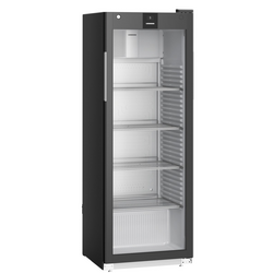 Liebherr MRFvd 3511 Getränkekühlschrank mit Glastür, Display und LED Lichtsäule Schwarz, Ausführung: Schwarz