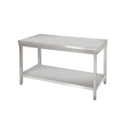 Prismafood Arbeitstisch 1,4m - mit Grundboden STD