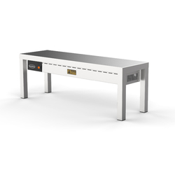 Combisteel Aufsatzbord Keramisch Beheizt 1 Stufig 1200  3 Heizelemente 250W – Breite 1200 – Art.-Nr.: 7333.0502