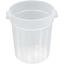 Stalgast Vorratsbehälter rund, transparent, 20 Liter