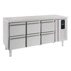 Combisteel Energy Line 700 Kühltisch 6 Schubladen Energy Line – Breite 1795