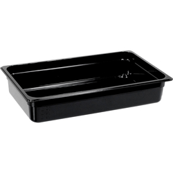 Gastronormbehälter Serie Buffet von Stalgast, schwarz, GN 1/1, H 100 mm