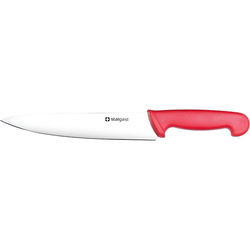 Stalgast Küchenmesser, HACCP, Griff rot, Edelstahlklinge 22 cm