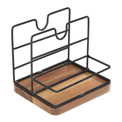 Stalgast Gewürzständer mit Serviettenhalter, 155x135x140 mm (BxTxH)