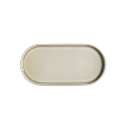 6 Teller oval, Serie Sand, 270x133 mm