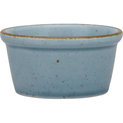 Dipschale, Serie Ameryka, türkis, braun gesprenkelt, Ø 80 mm, 12 Stück