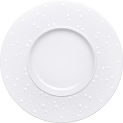 Pasta-/Dessertteller, flach, Serie Rosa, weiß, Ø 300 mm, 6 Stück