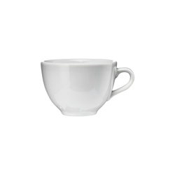 Teetasse aus Porzellan, weiß, Serie Versailles, Lubiana, 0,20 Liter