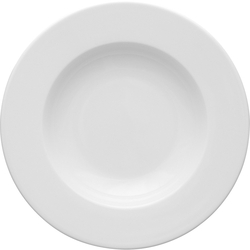 Tiefer Teller aus Porzellan, weiß, Serie Versailles, Lubiana, D. 225 mm