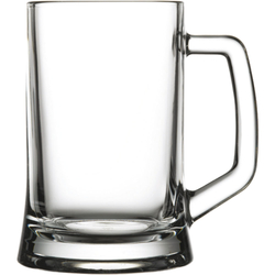 Bierhumpen, Glas, 0,655 Liter