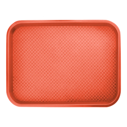 Fast Food Tablett 305 x 410 mm, rot