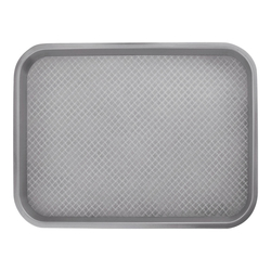 Fast Food Tablett 305 x 410 mm, grau