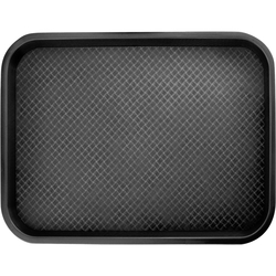 Fast Food Tablett 350 x 450 mm, schwarz