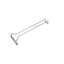 Gläserschiene, einreihig L. 400 mm