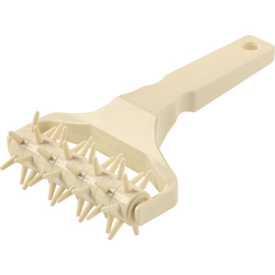 Stipproller/Stippwalze, beige, Breite 6 cm