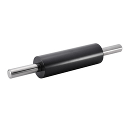 Teigrolle aus Edelstahl, antihaftbeschichtet, L. 470 mm, D. 63 mm