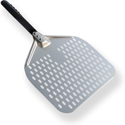 Pizzaschaufel, perforiert 300x350 mm, L. 660 mm