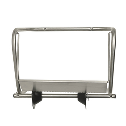 Wandhalter für Putztuchrollen, Edelstahl