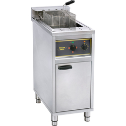 ROLLER GRILL Standfritteuse mit einem Becken 16 L, 400x600x980 (BxTxH), 12 kW