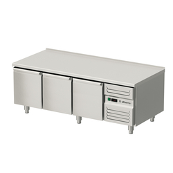 Unterbaukühltisch, 3-türig, GN 1/1, 1600x700x600 mm (BxTxH)
