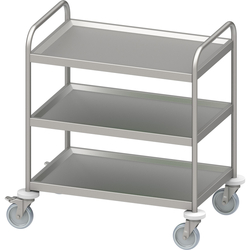 Stalgast Servierwagen "PRO" mit drei Böden, 900x600 mm, verschweißt