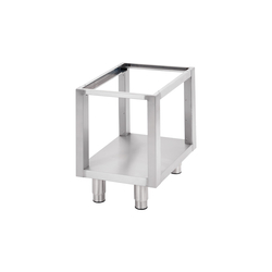 Offener Edelstahl Unterbau mit Grundboden, Serie 700ND, Stalgast, 400 mm