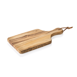 Pure Servierbrett OLIVE, mit Griff, 24 x 11 cm, Olivenholz
