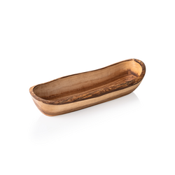 Pure Schale OLIVE, 26 x 8 x 8 cm, Olivenholz