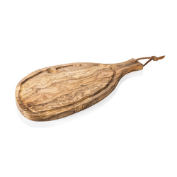 Pure Servierbrett OLIVE, mit Griff, 50 x 23 cm, Olivenholz