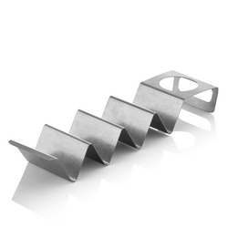 Steel & Style Taccotaxi HERITAGE, mit 4 Ablagen, 39 x 10 x 5 cm, Chromnickelstahl 18/8