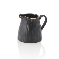 Maya Gießer Set KURO, Ø 4,5 cm, 100 ml, schwarz, Set á 6 Stück, Porzellan