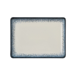 Was Germany Teller Set VIDA MARINA, flach, 23 x 17 cm, marina, Set á 6 Stück, Porzellan