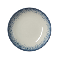 Was Germany Teller Set VIDA MARINA, tief, Ø 25 cm, marina, Set á 6 Stück, Porzellan