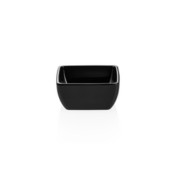 Day & Night Schale, 9 x 9 x 4 cm, schwarz, Melamin