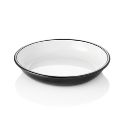 Grace Teller, tief, Ø 22 cm, 600 ml, Emaille